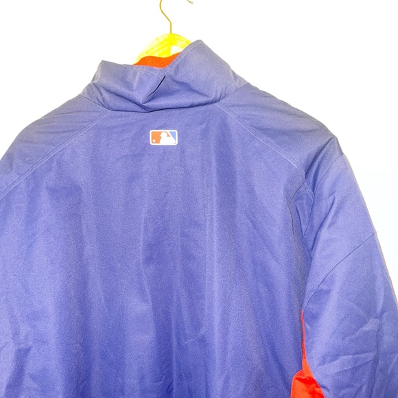 Majestic world series 2012 men’s blue and red Therma base full zip jacket - Picture 12 of 13